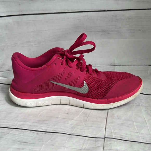 Women’s Nike Classic Free RN Training Running Shoes Size 7.5  Pink/Silve… - Picture 7 of 11